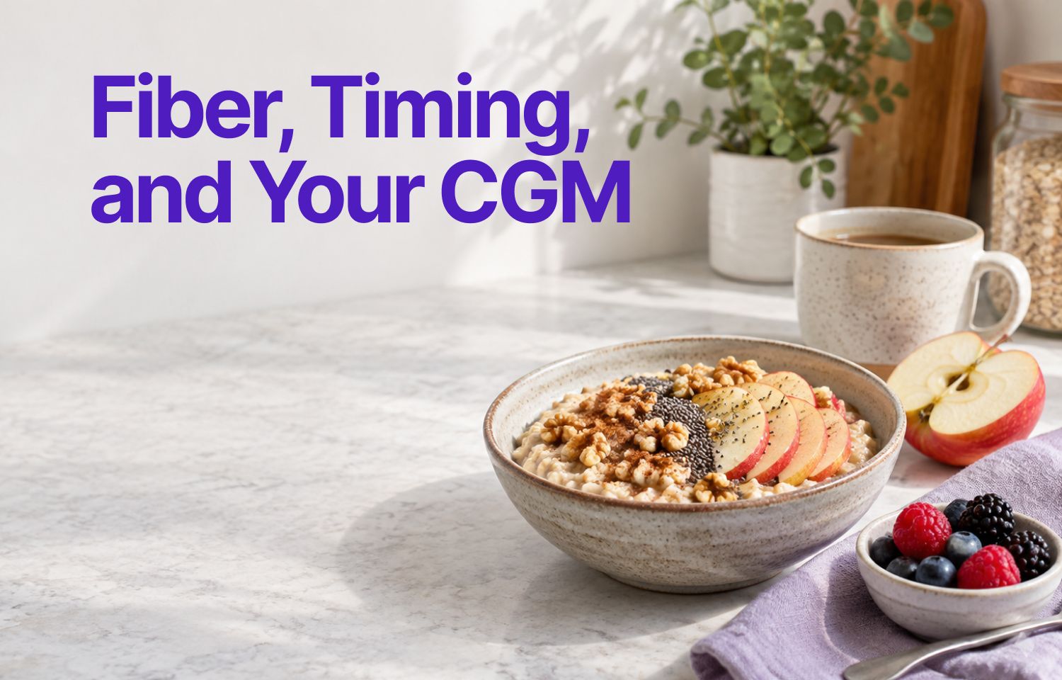 Can High-Fiber Meals Make Type 1 Glucose Curves Harder to Predict