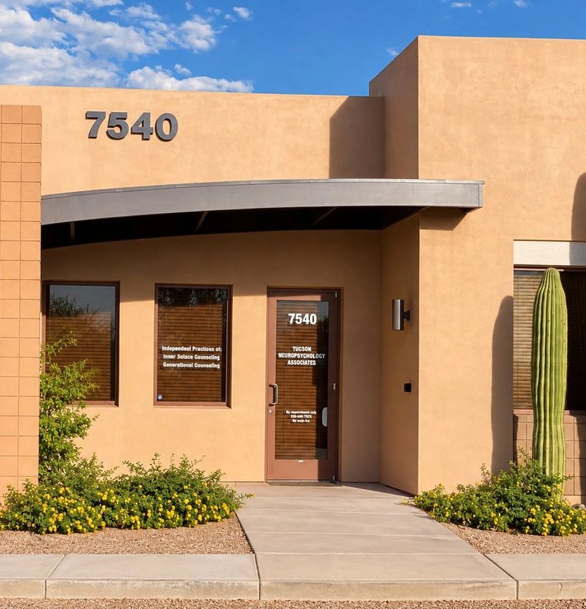 Front entrance of the Tucson Neuropsychology Associates office