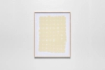 Woven Print No. 5 (Sand), Framed