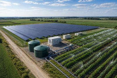 Soluții energetice pentru sisteme de irigații și infrastructură agricolă