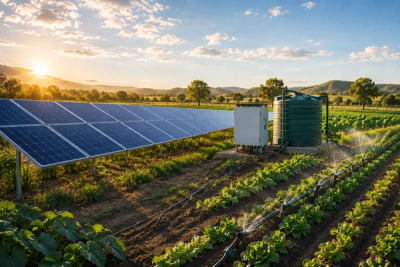 Parc fotovoltaic pentru autoconsum în exploatație agricolă