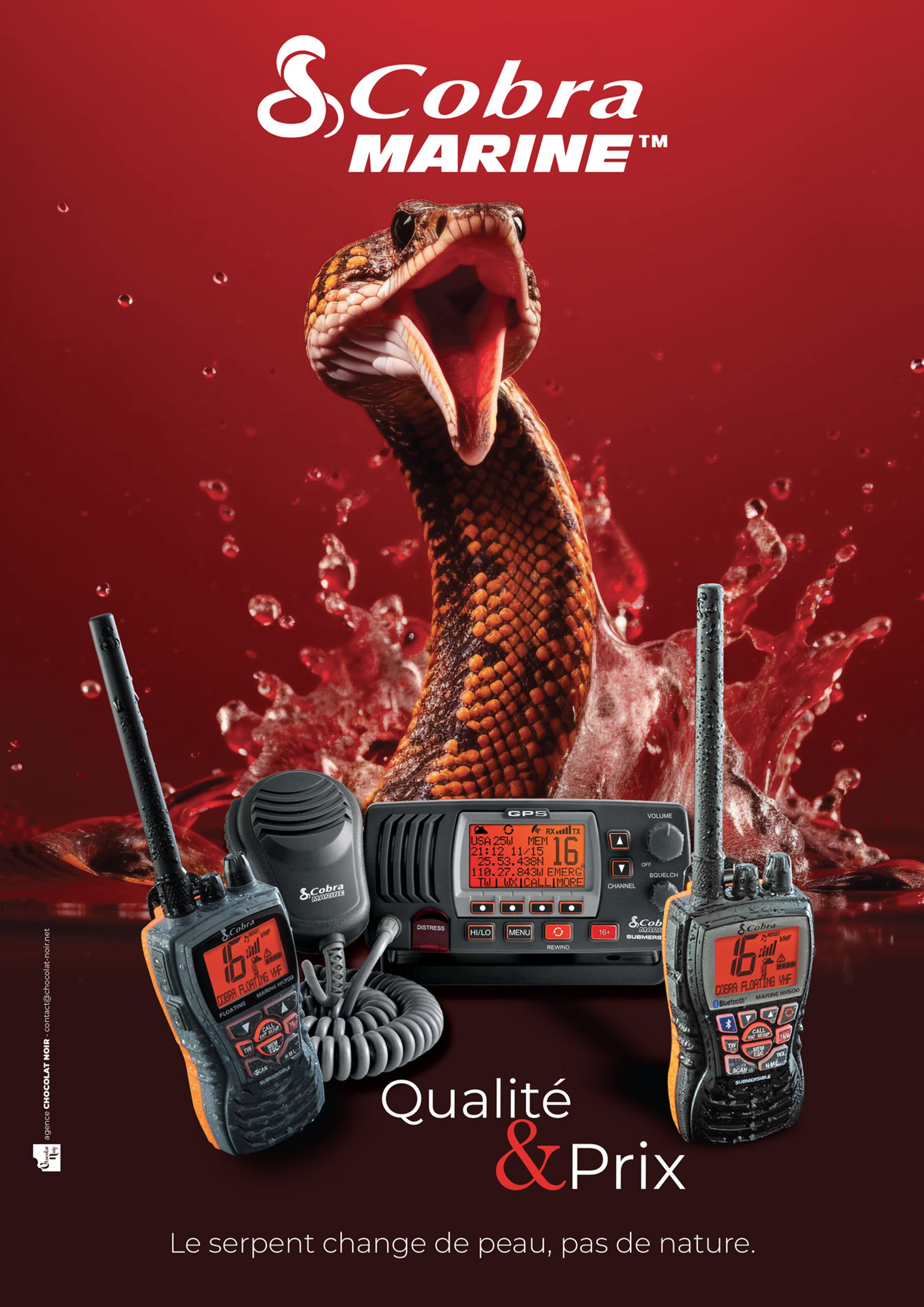 Publicité VHF COBRA Marine