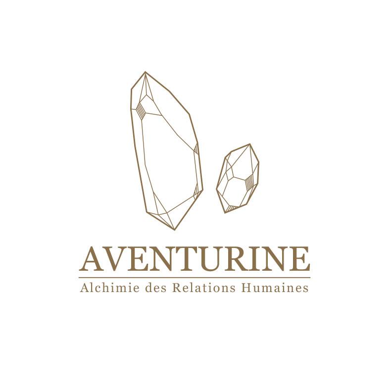 Création logo cabinet Ressources Humaines : Aventurine RH