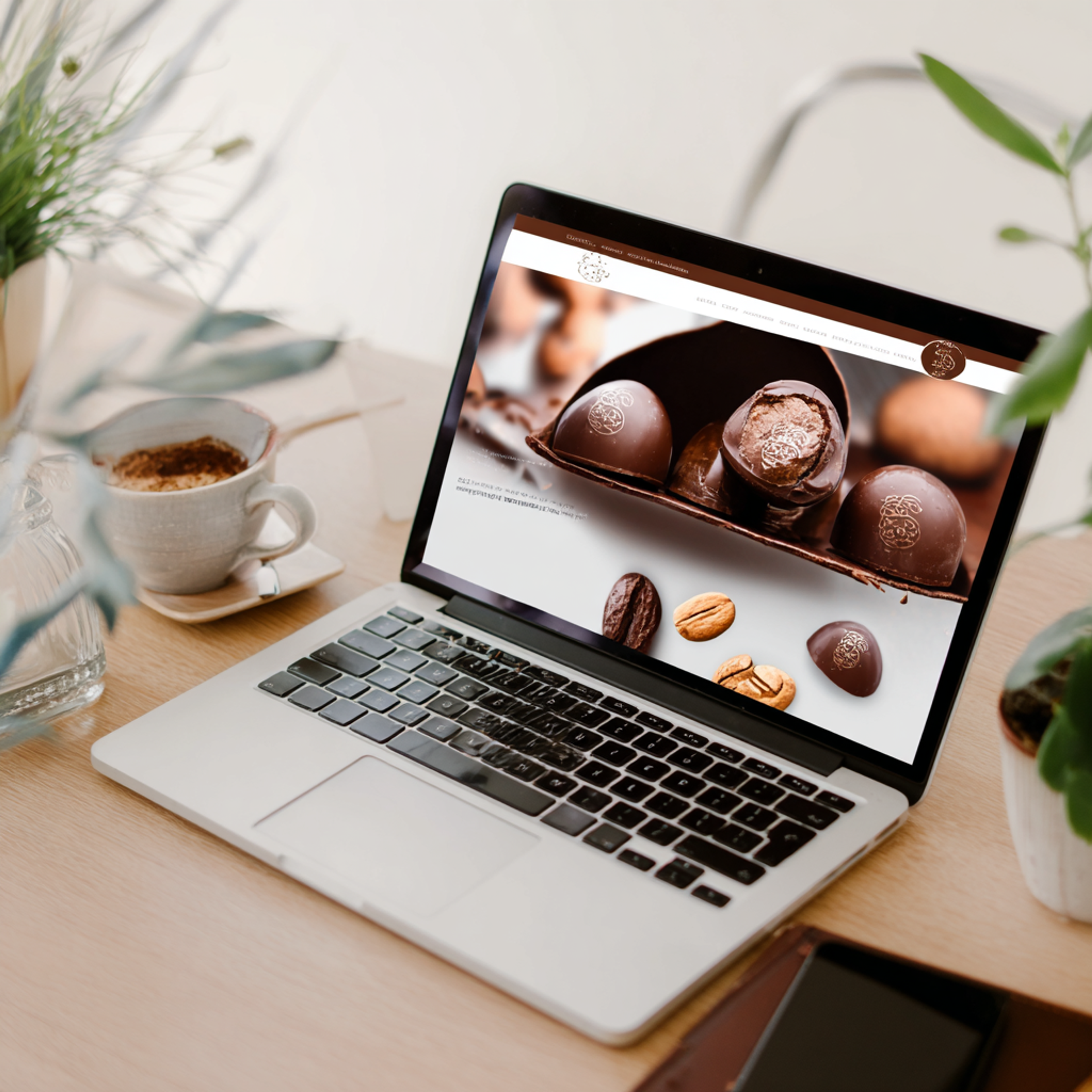 Création de site internet à Mirambeau : Boostez votre visibilité locale avec Chocolat Noir