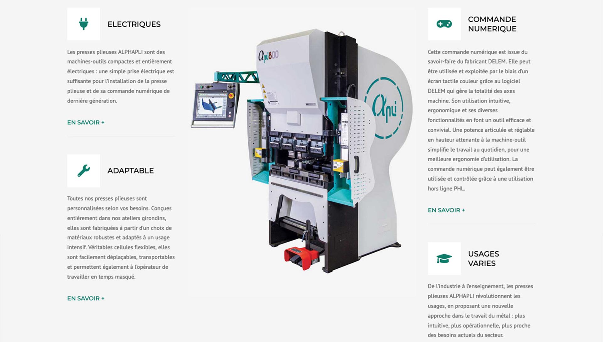 site web industrie