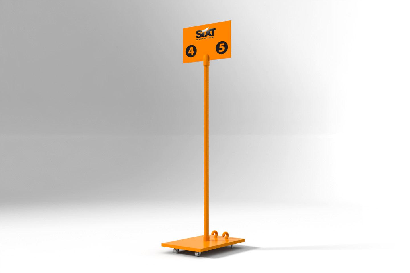 SIXT : signalétique mobile