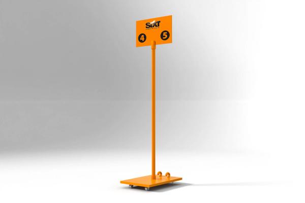SIXT : signalétique mobile