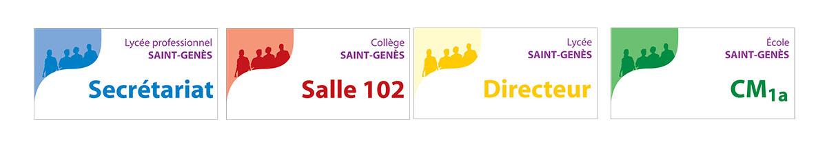 signalétique école