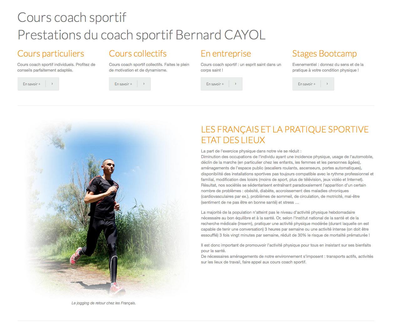 coach sportif