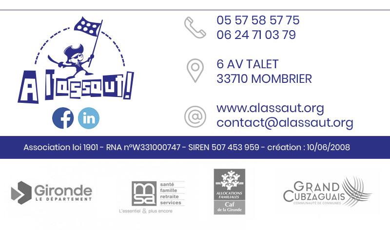 signature email de l'association : à l'assaut