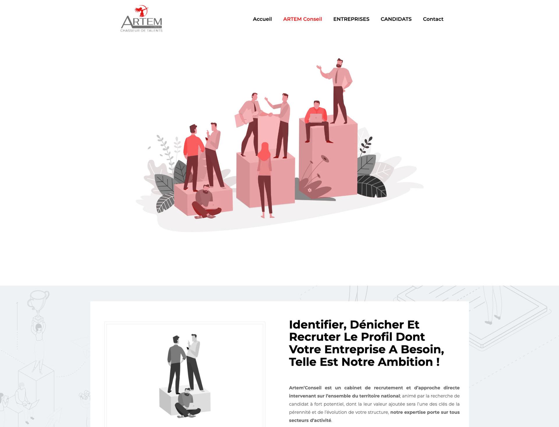 site ARTEM conseil
