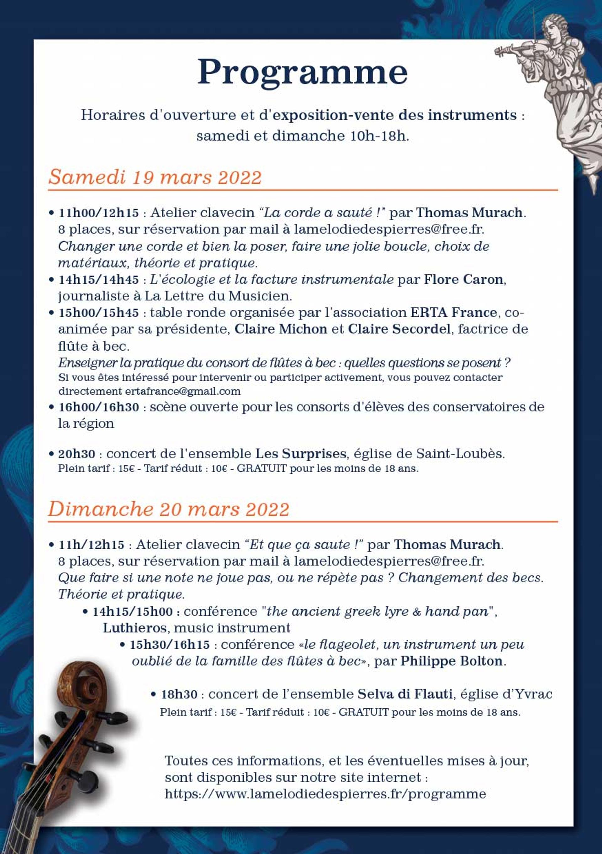 flyer musique classique