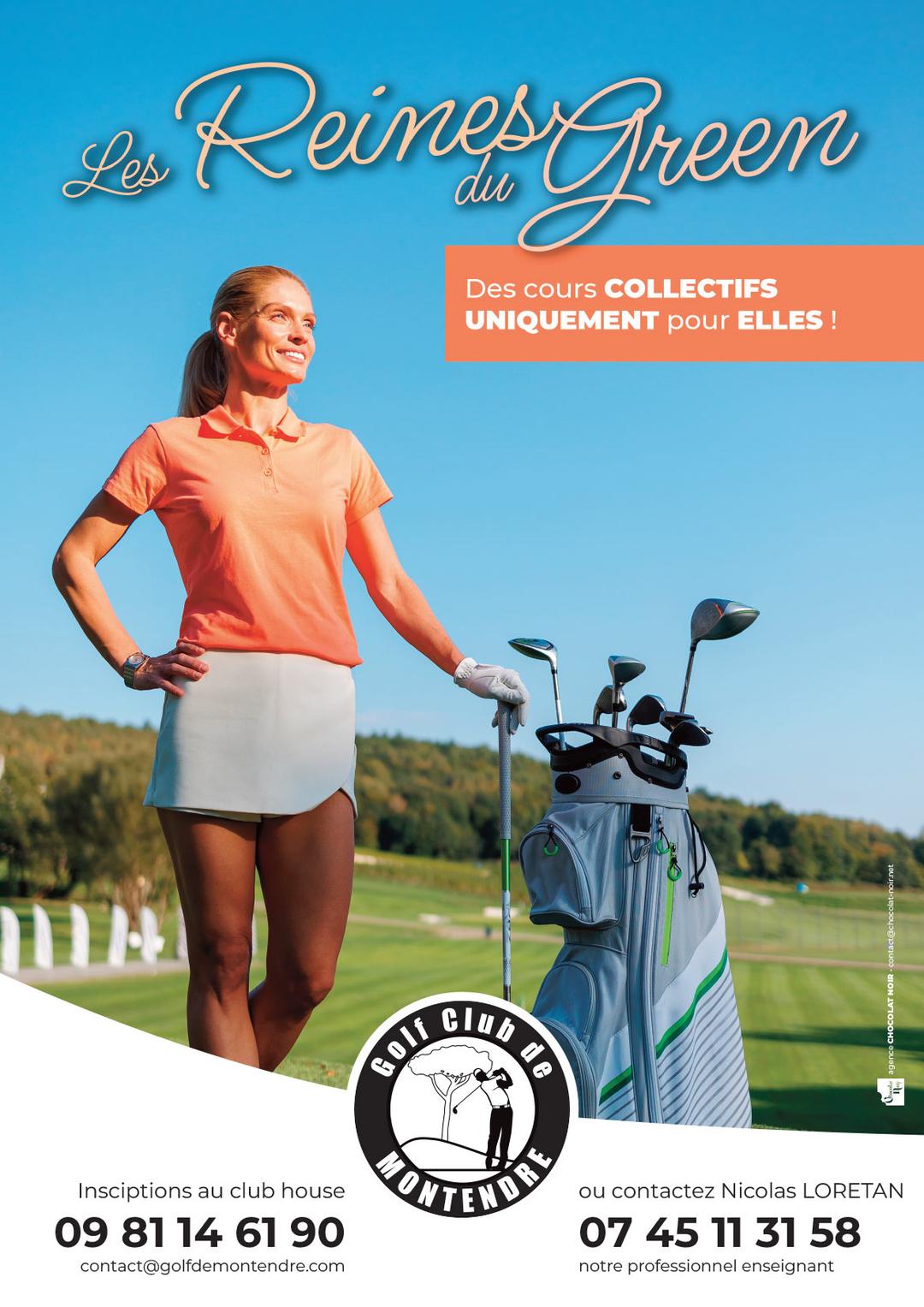 affiche de golf