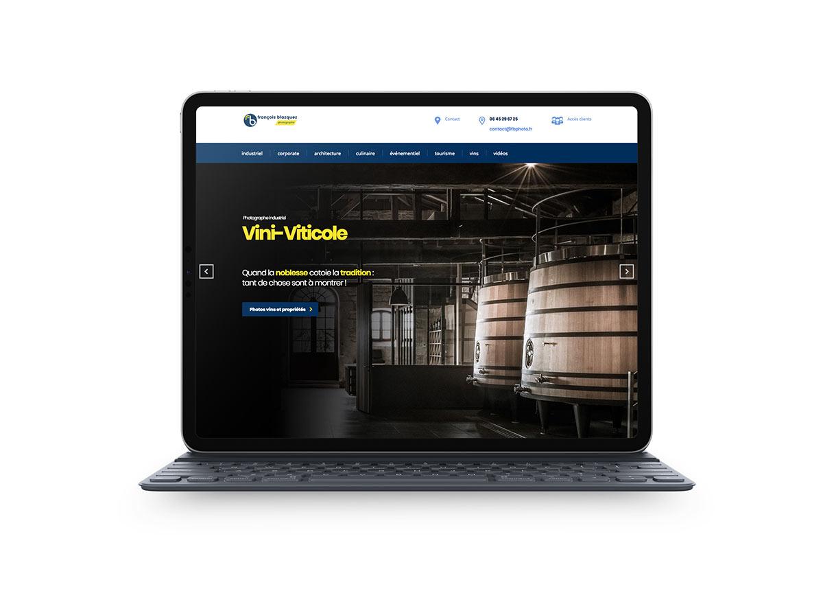 site web photographe