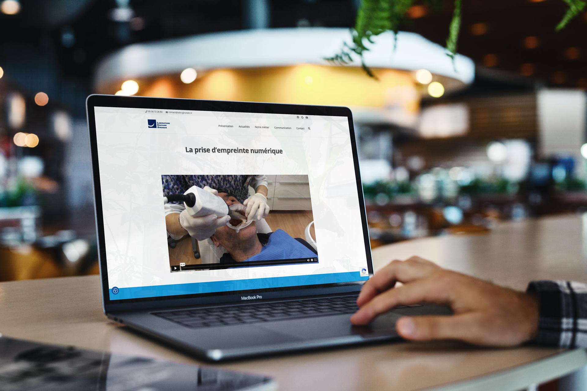création site internet labo dentaire