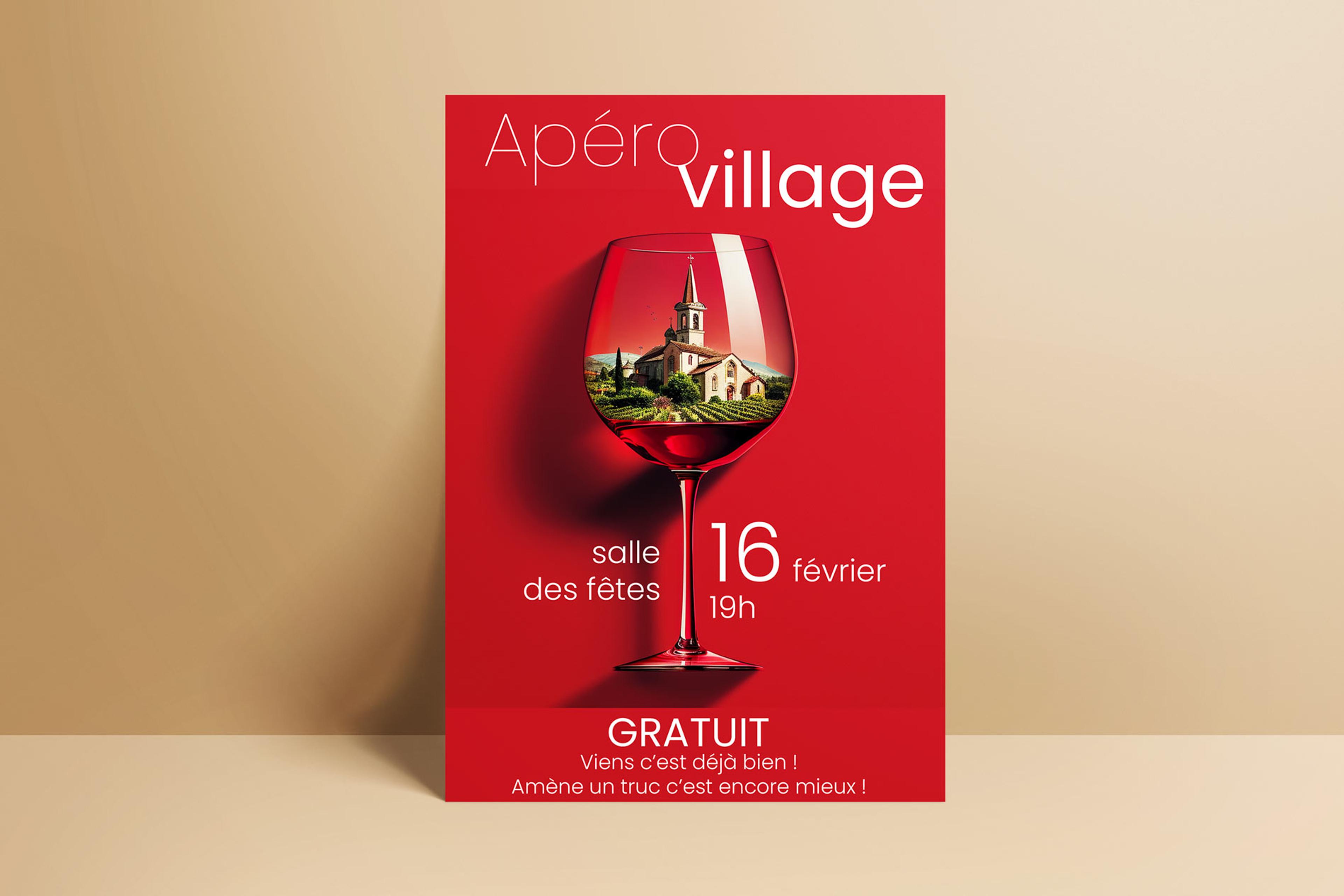 Création d&rsquo;un flyer pour une mairie de village – Mombrier