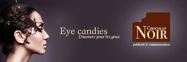 Ici vous trouverez 2 signatures pour l'agence digitale CHOCOLAT NOIR, successivement adoptées en 2019 et 2021.