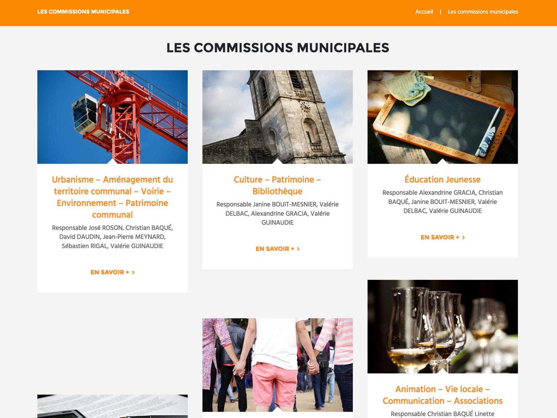 création site internet mairie MOMBRIER