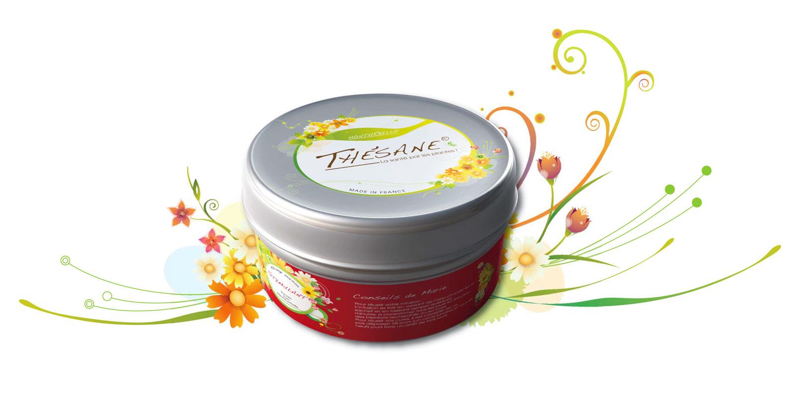 Création emballage tisane : Monthésane