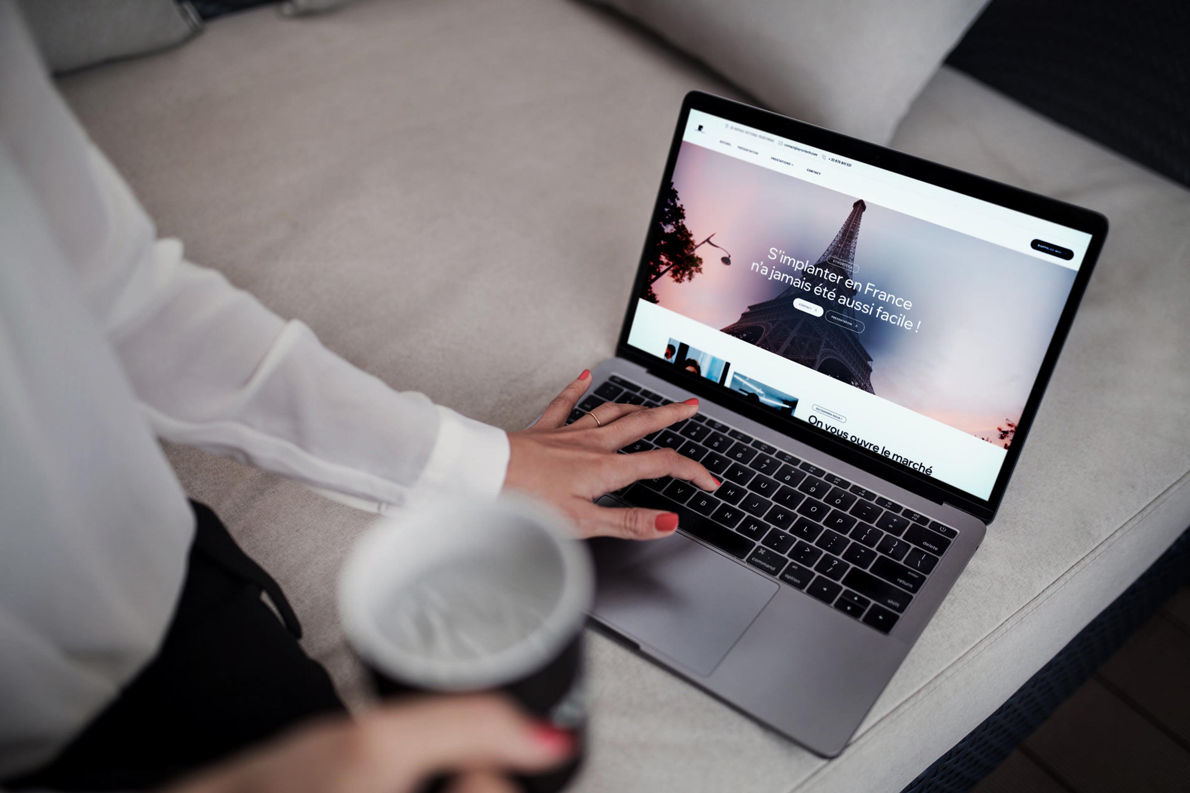 Création de site internet corporate : SYNORTECH