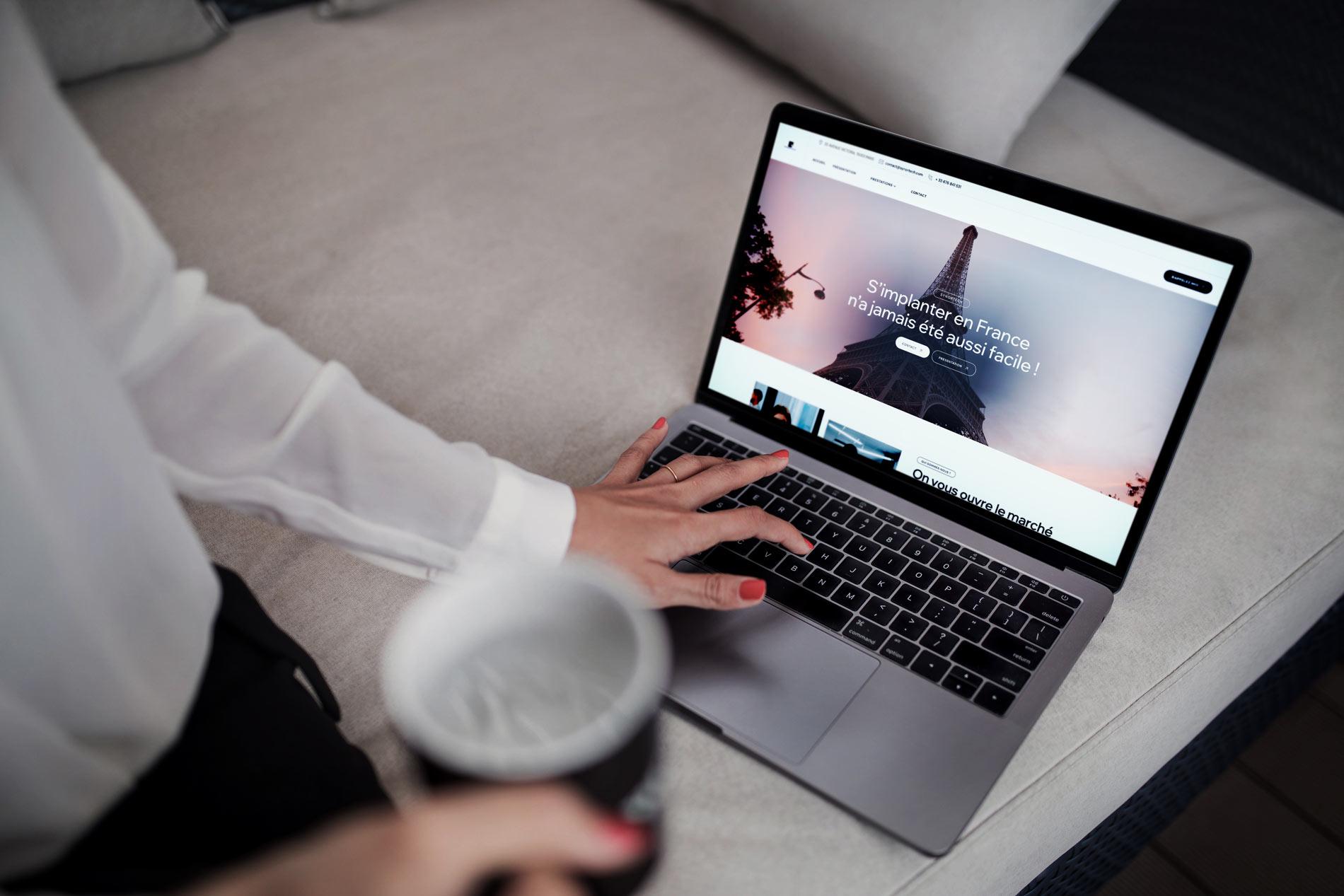 Création de site internet corporate : SYNORTECH