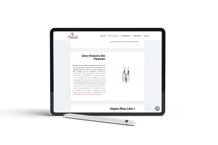 site ARTEM conseil