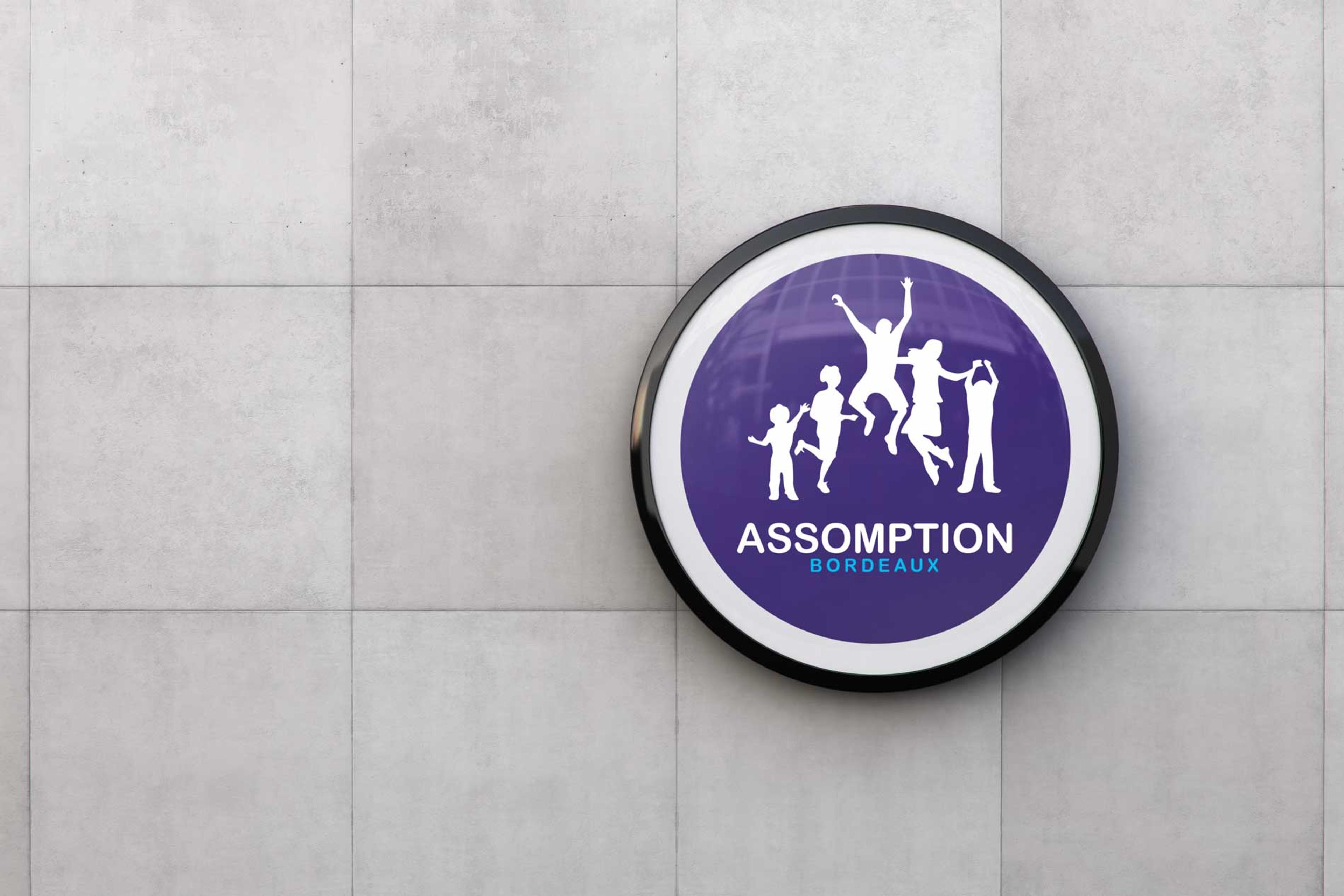 Assomption Sainte Clotilde : signalétique établissement scolaire