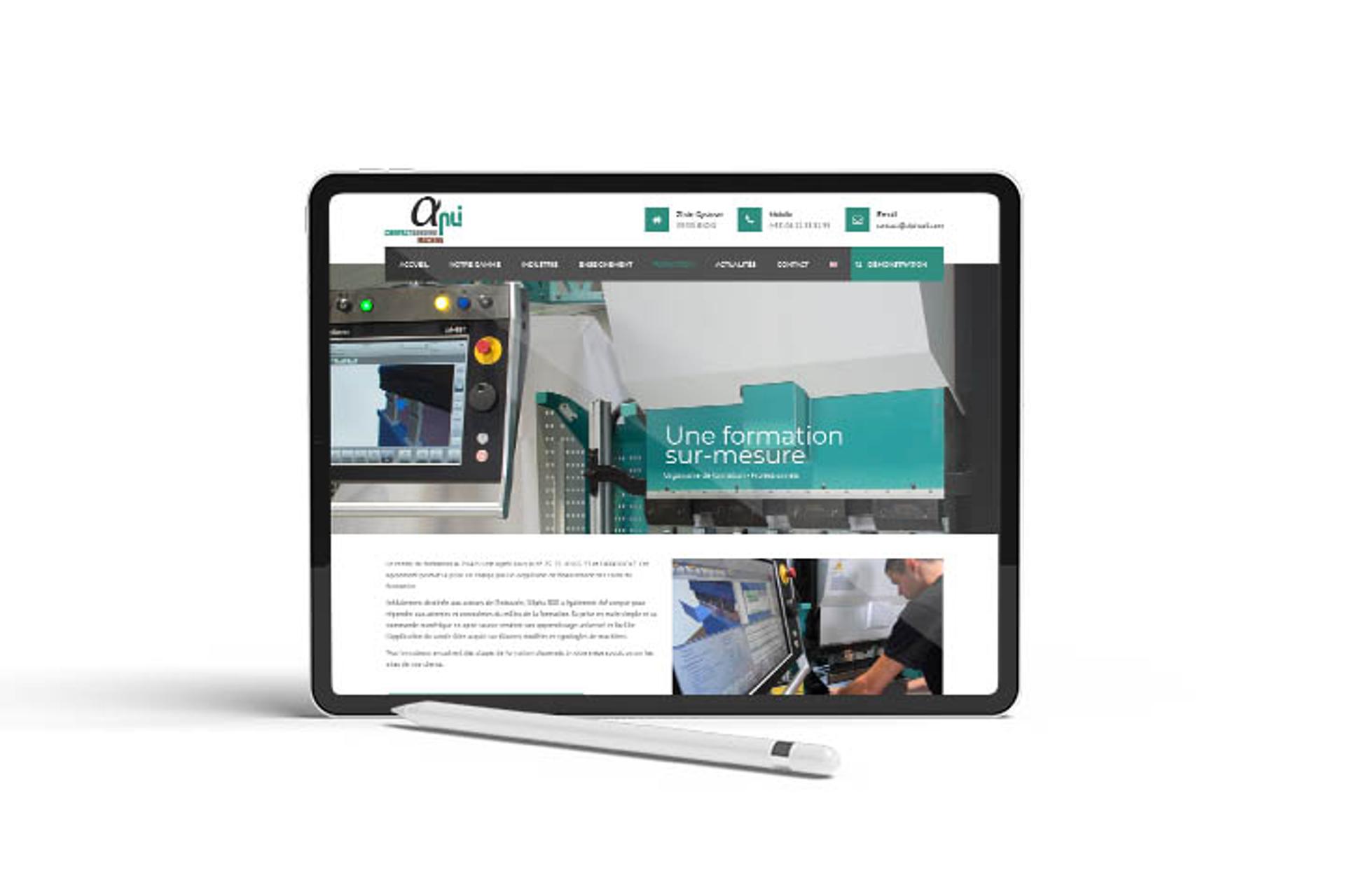 site web industrie