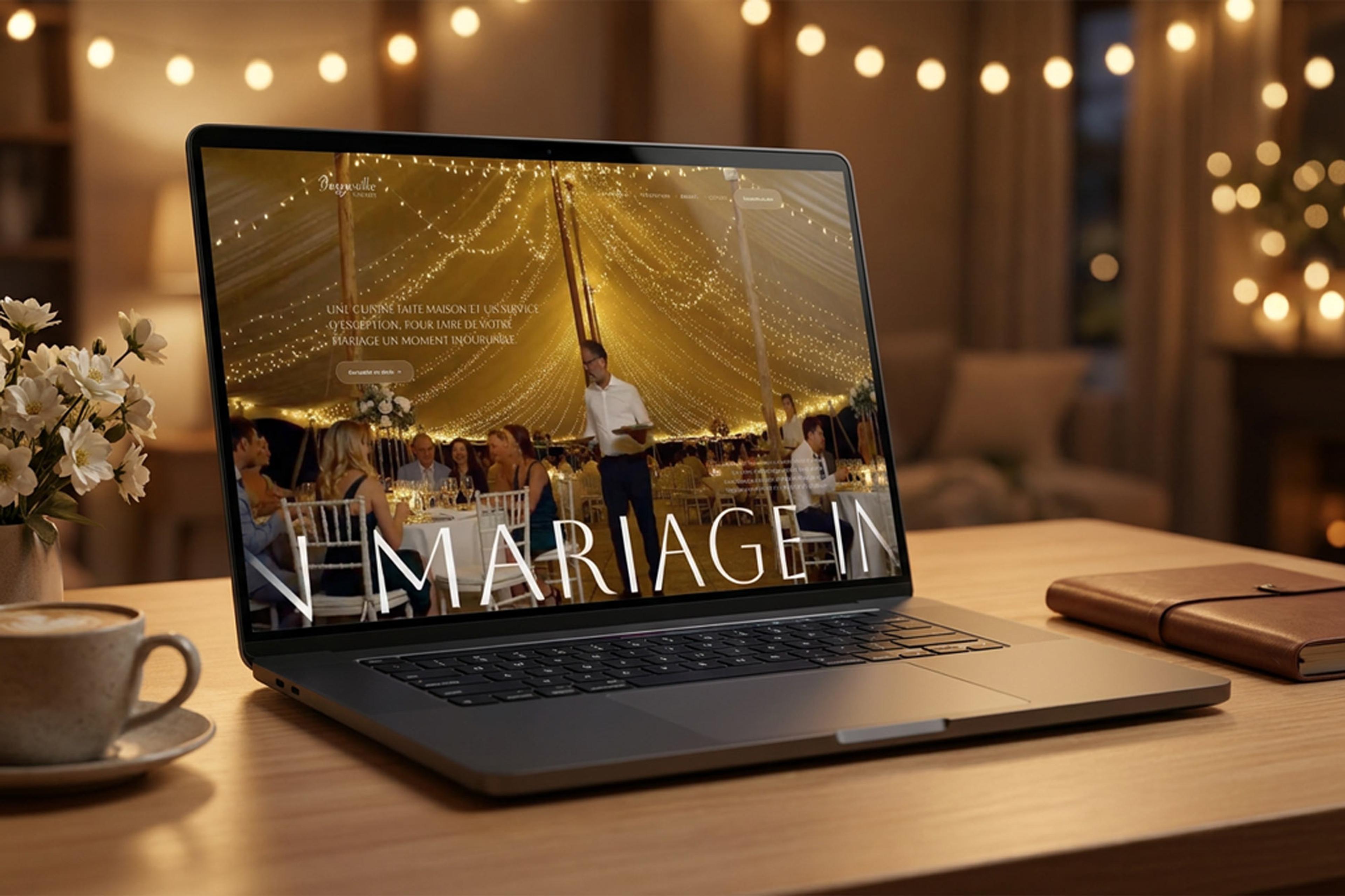Landing page mariage — Dassonville Traiteur