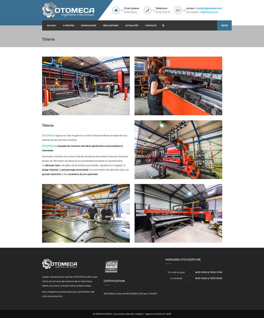 site web industrie