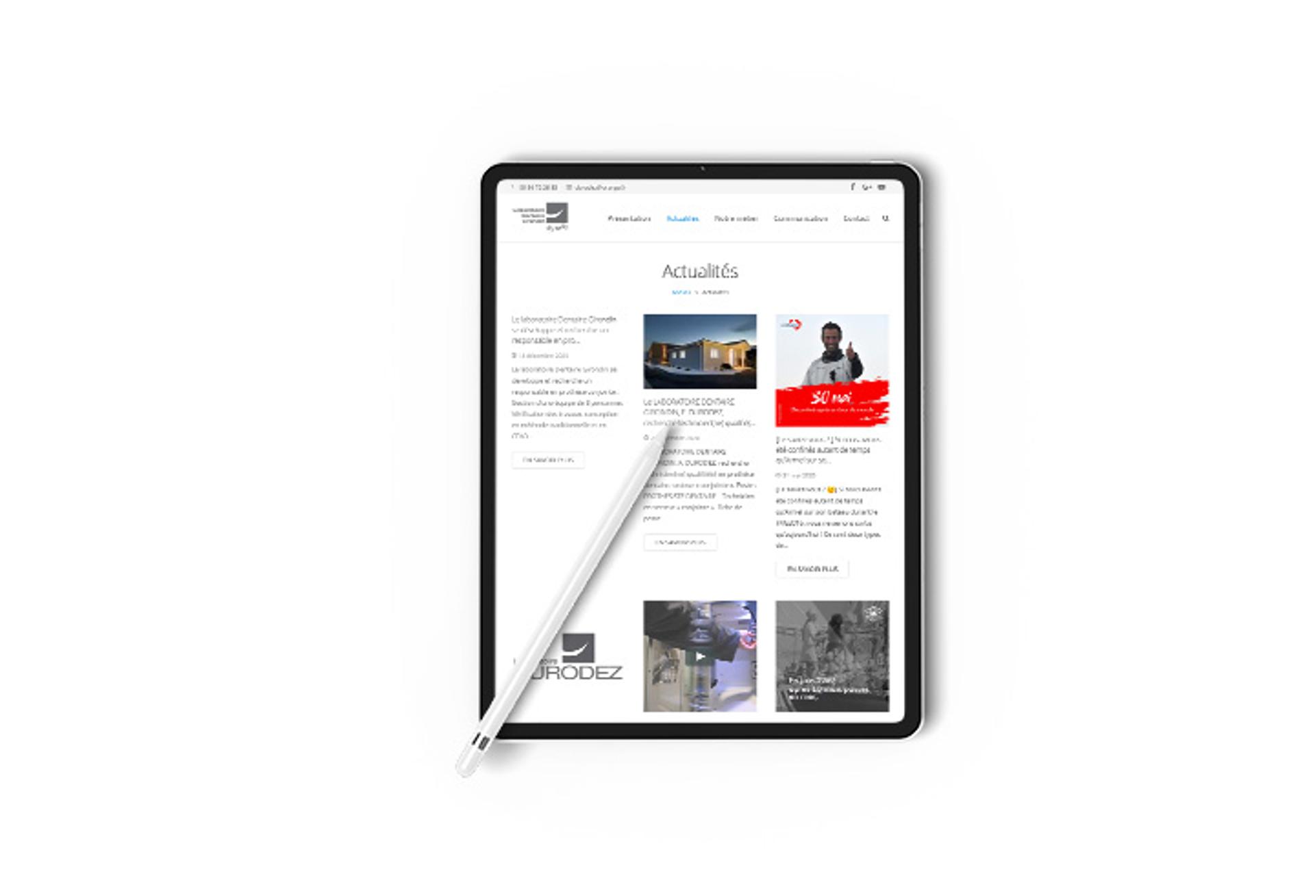 création site internet labo dentaire