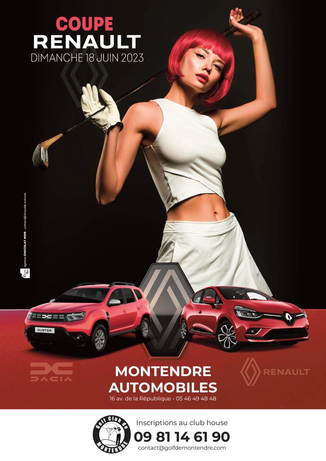 affiche de golf