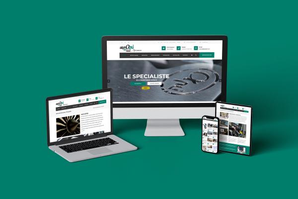 Création site internet industrie : ALPHAPLI