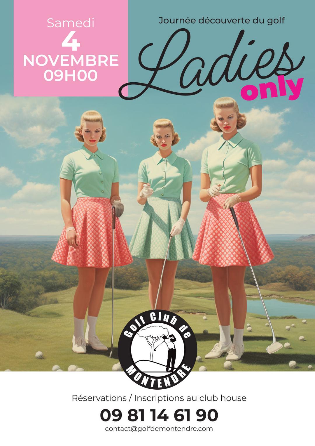 affiche de golf
