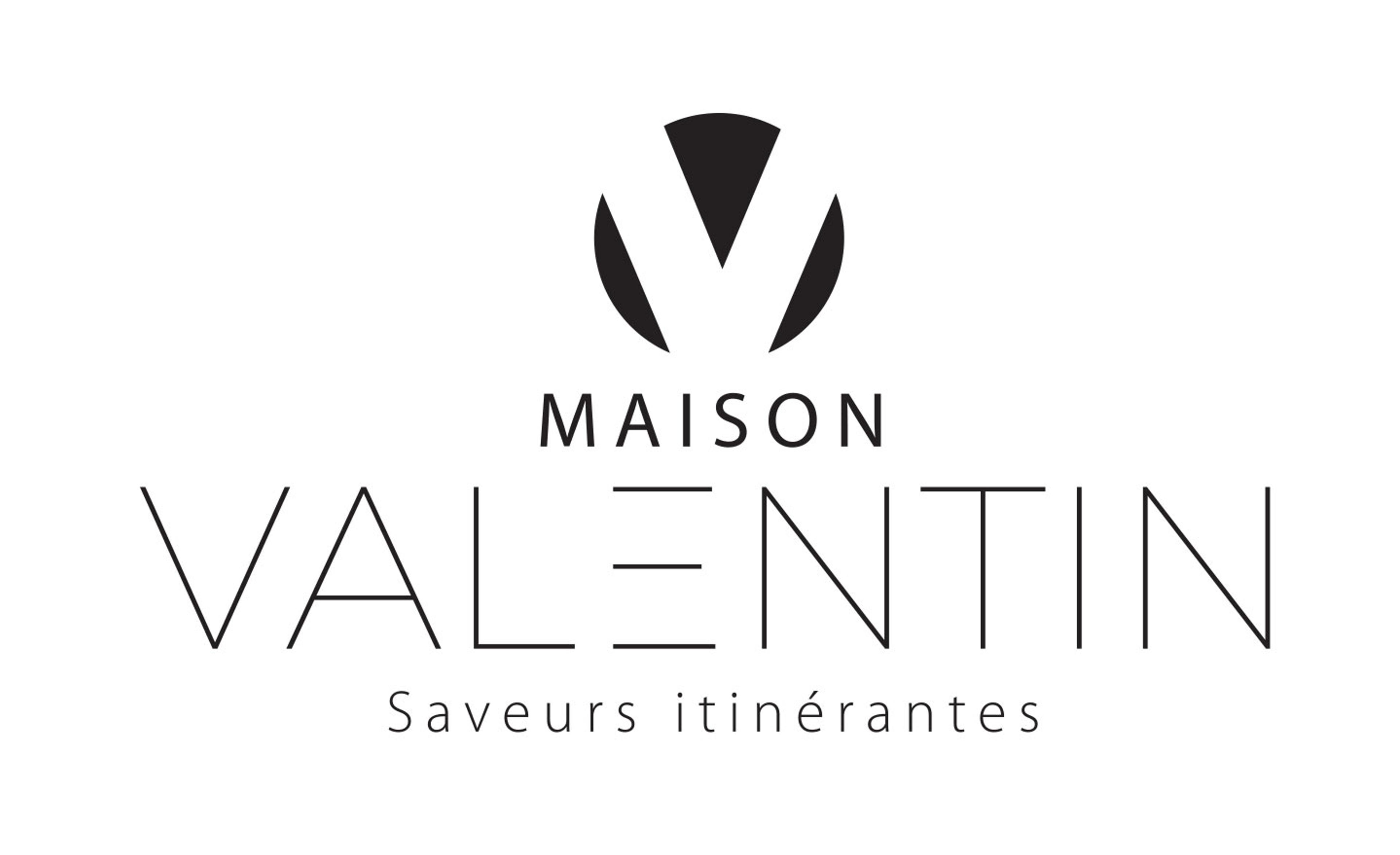 Création logo épicerie : Maison VALENTIN
