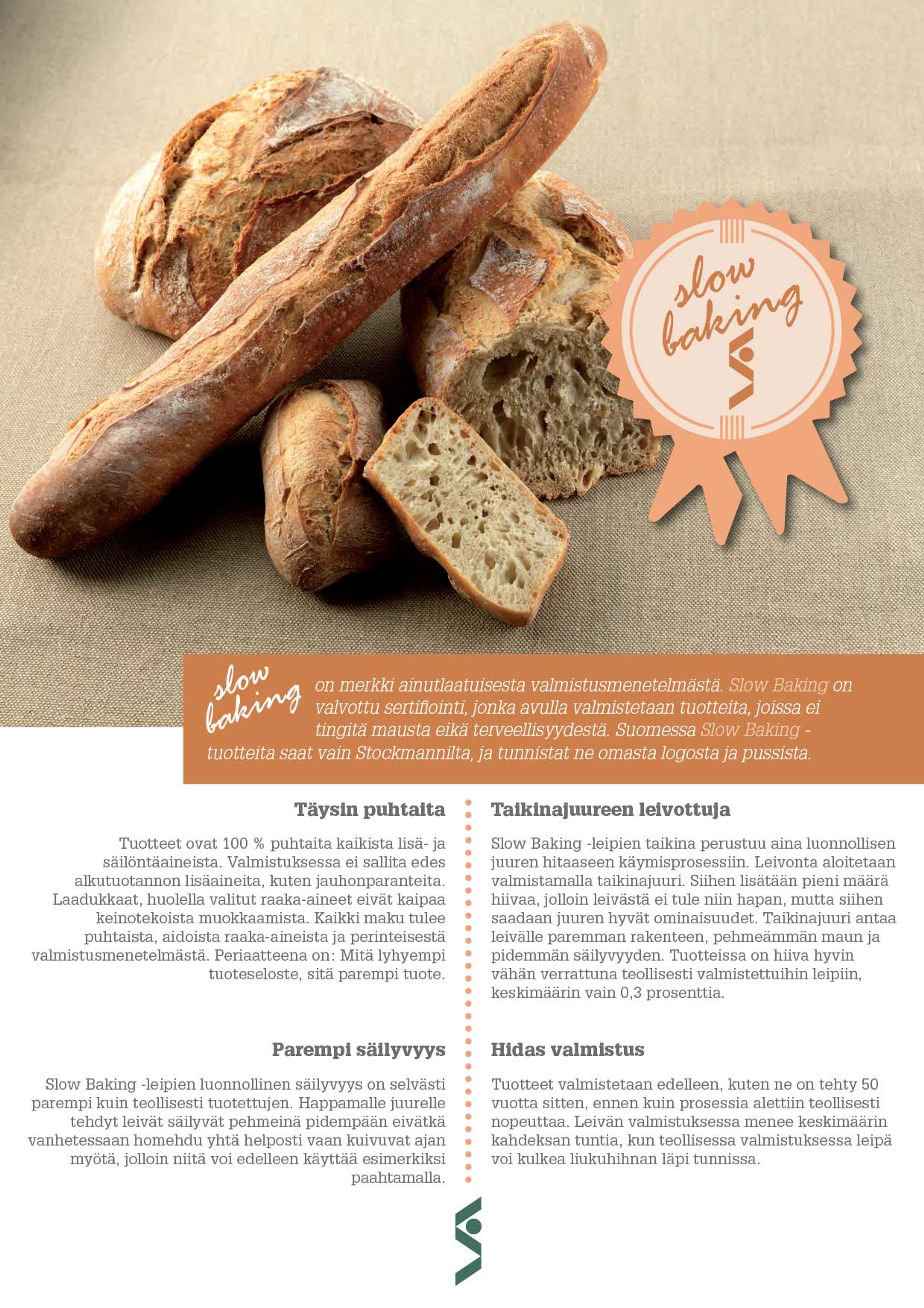 Flyer pain : grossiste international slow baking