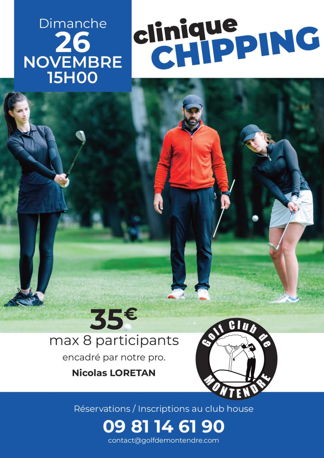 affiche de golf