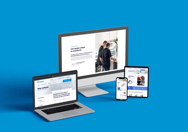 Création site web labo dentaire : Laboratoire DE PANNEMAECKER