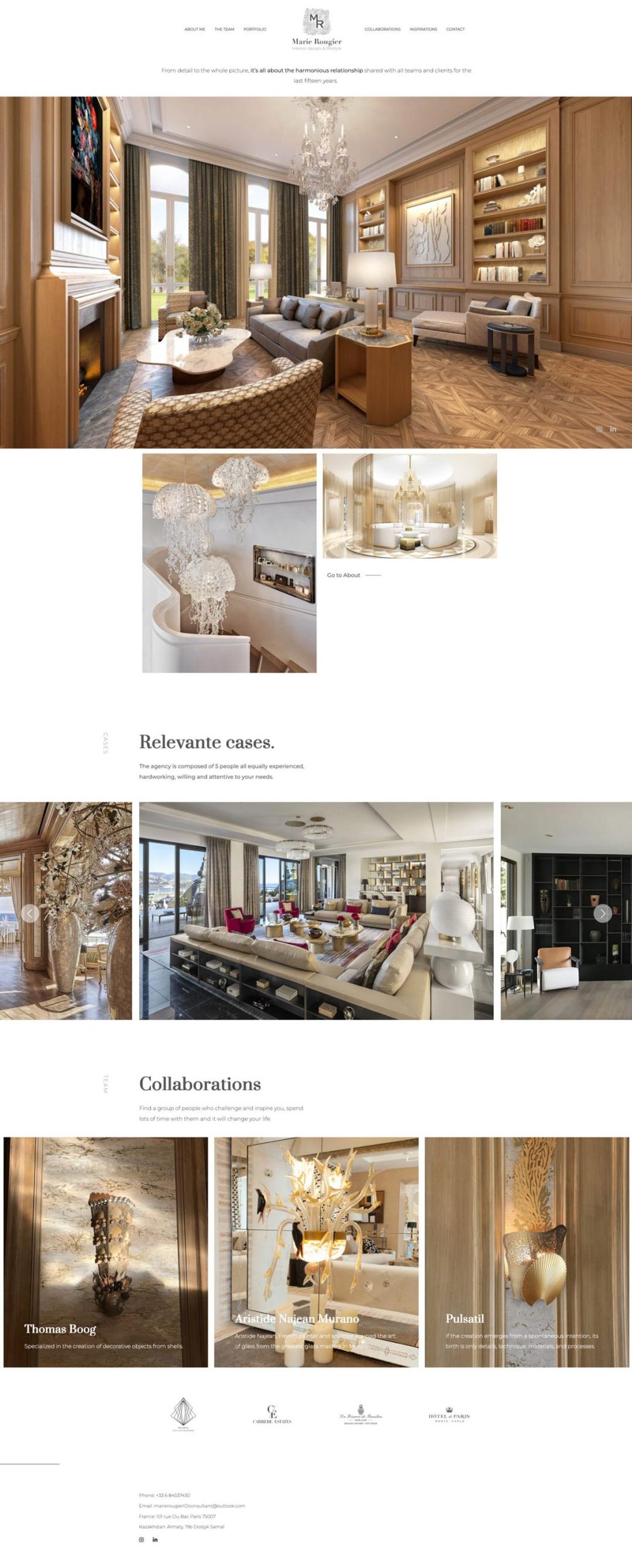 site de décoratrice