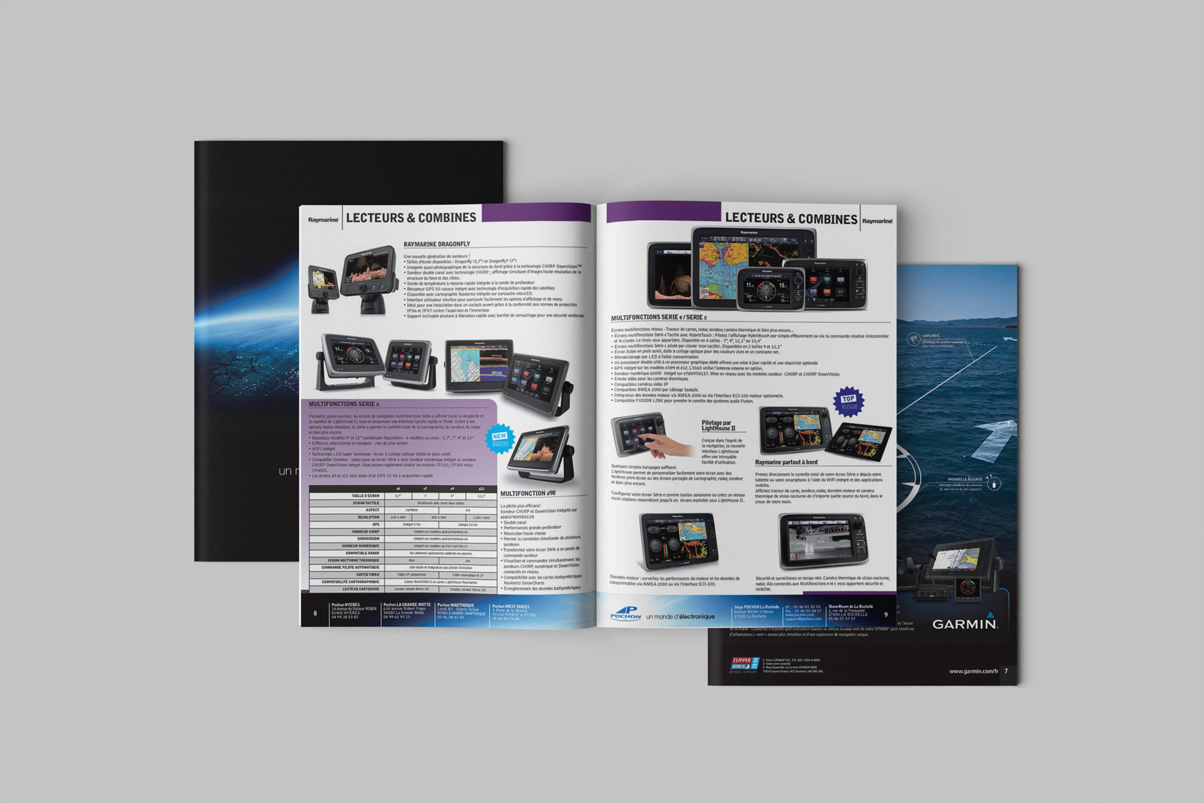 Catalogue POCHON 2014 : électronique marine