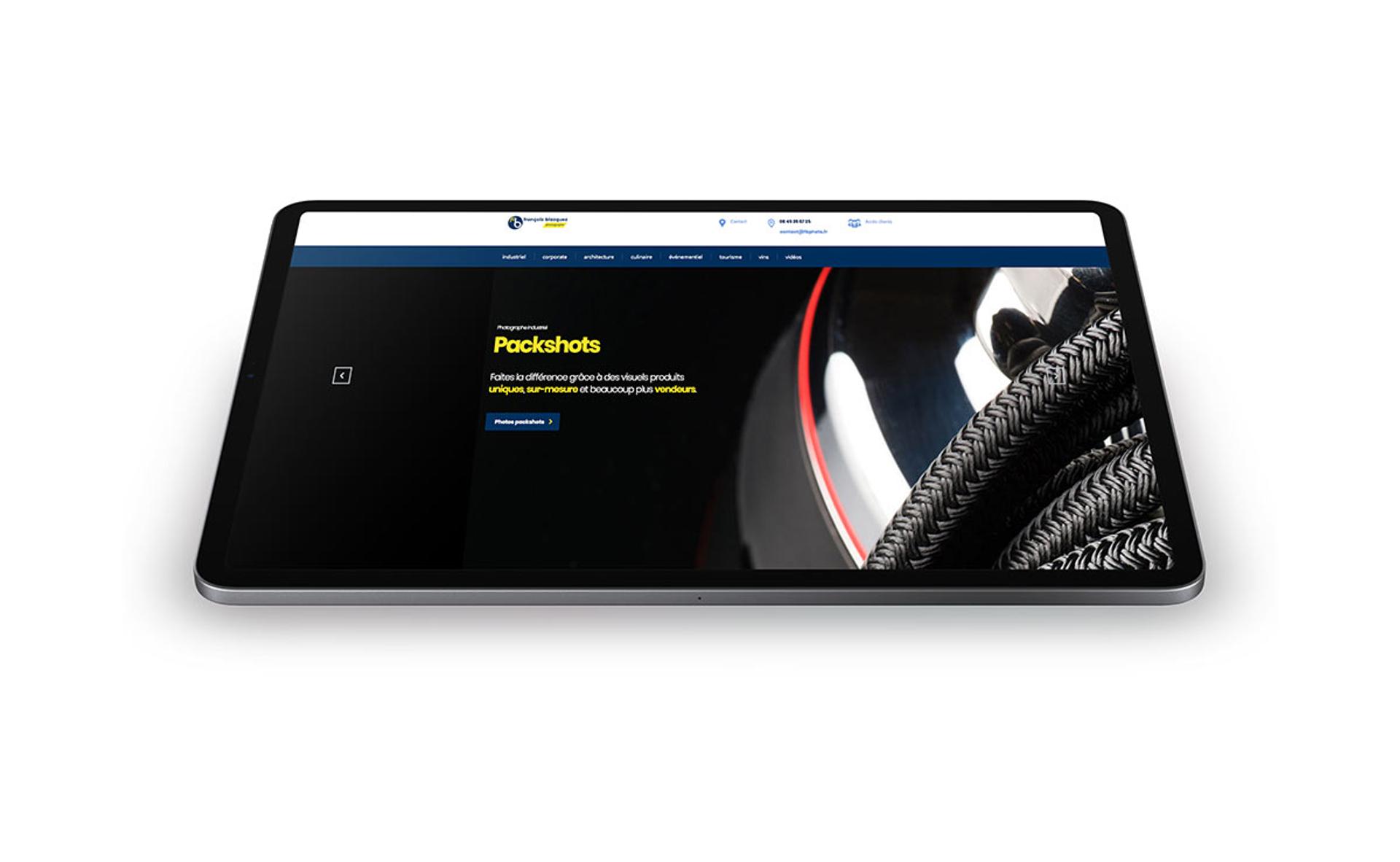 site web photographe
