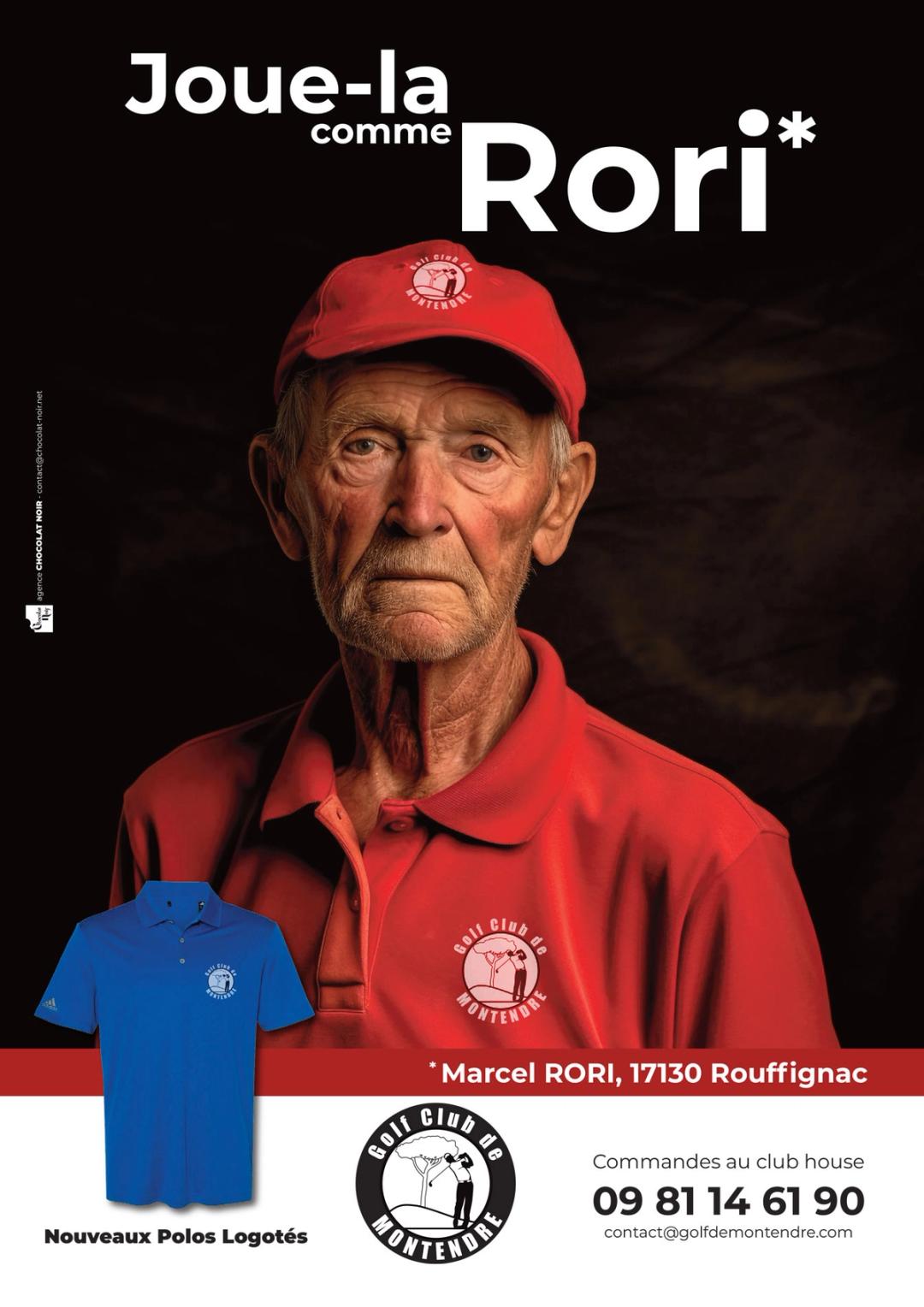 affiche de golf