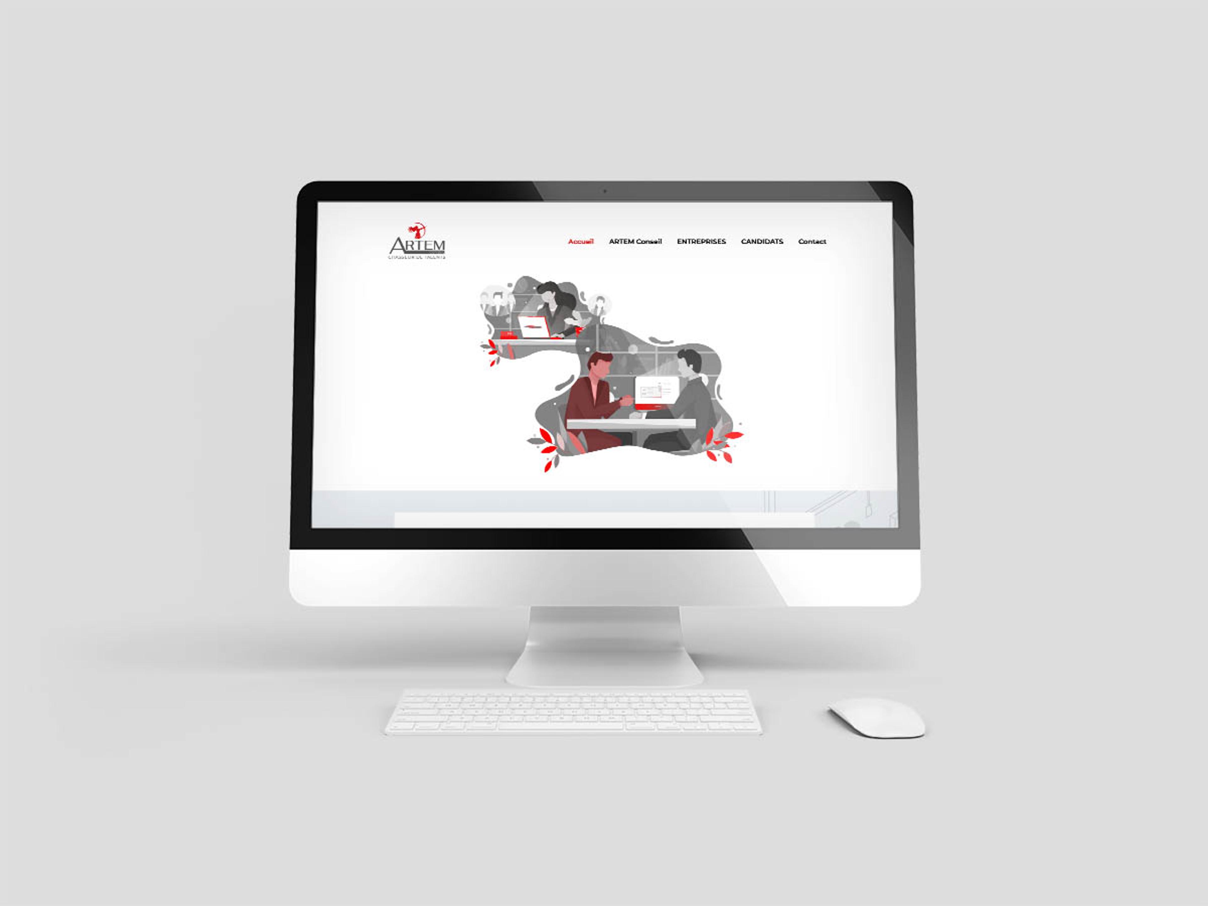 Création site internet chasseur de tête : ARTEM Conseil
