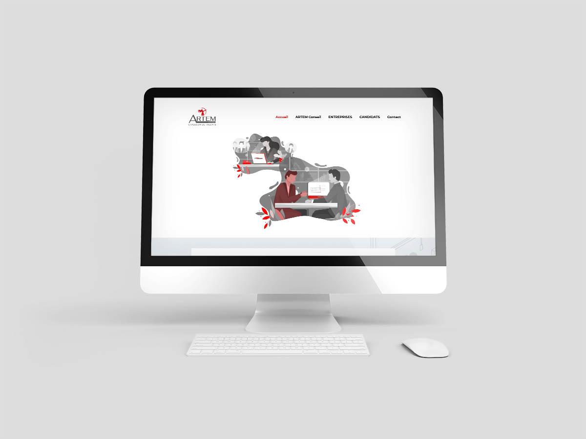 Création site internet chasseur de tête : ARTEM Conseil