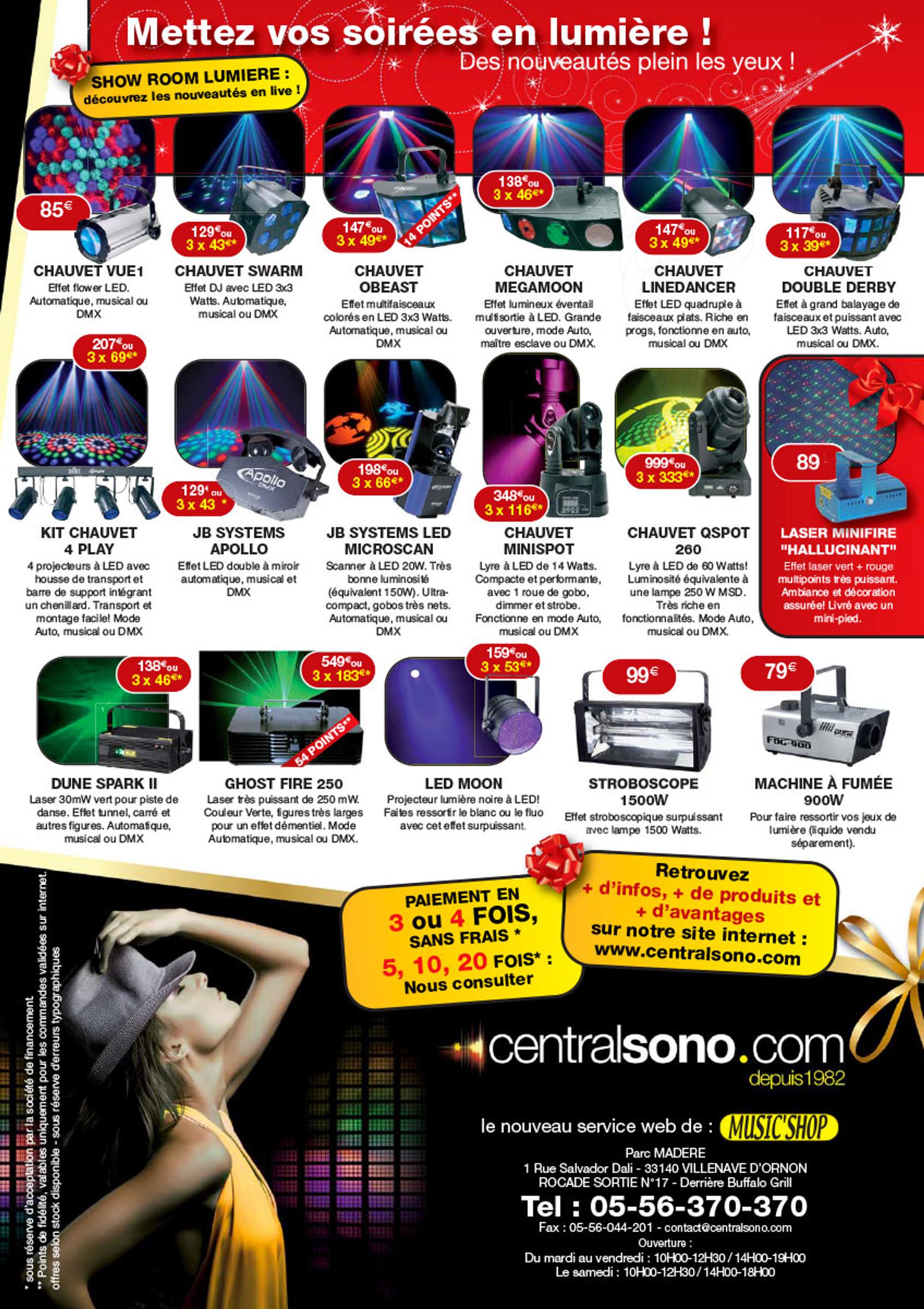 catalogue sono