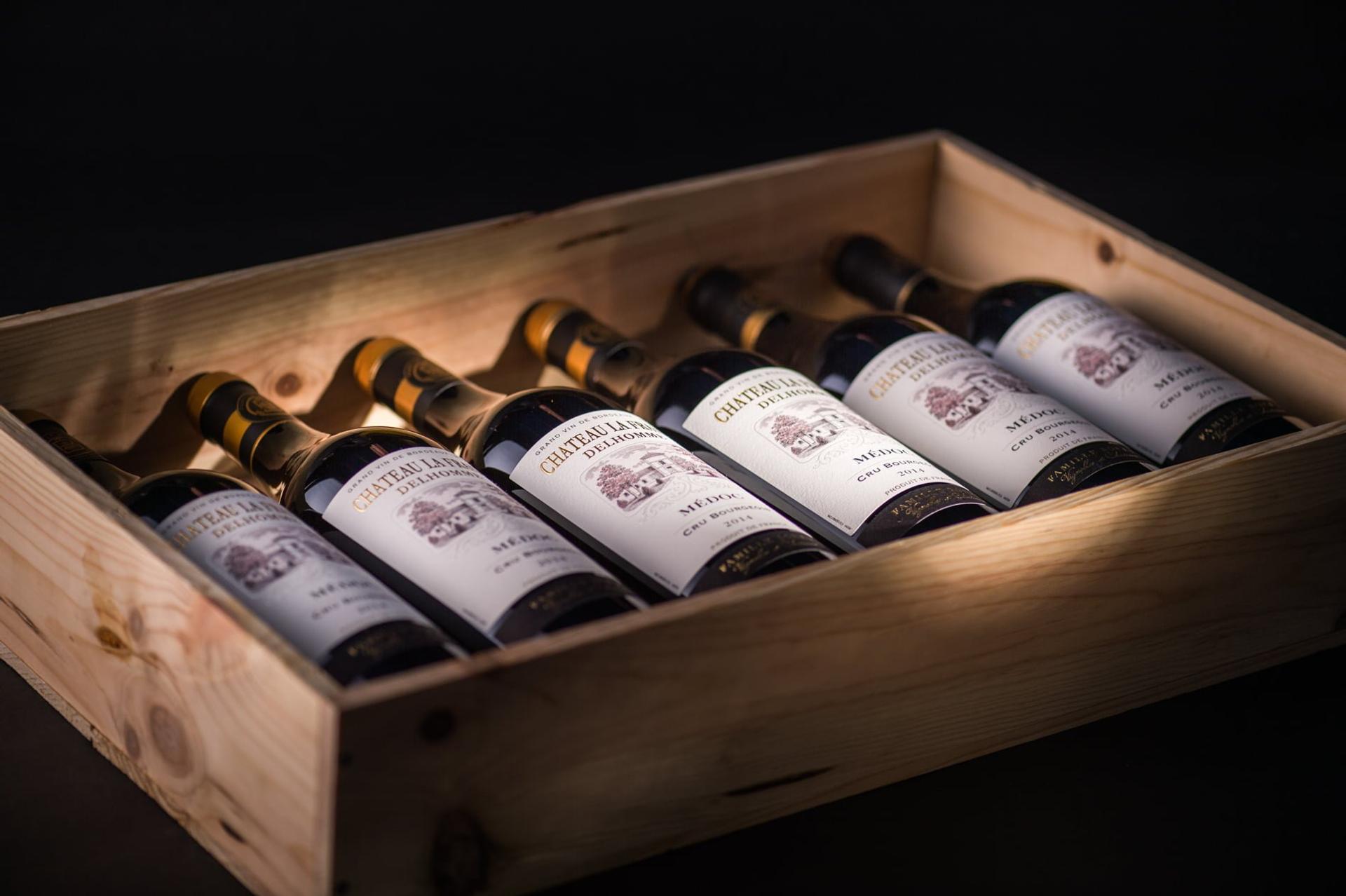 photo bouteille de vin
