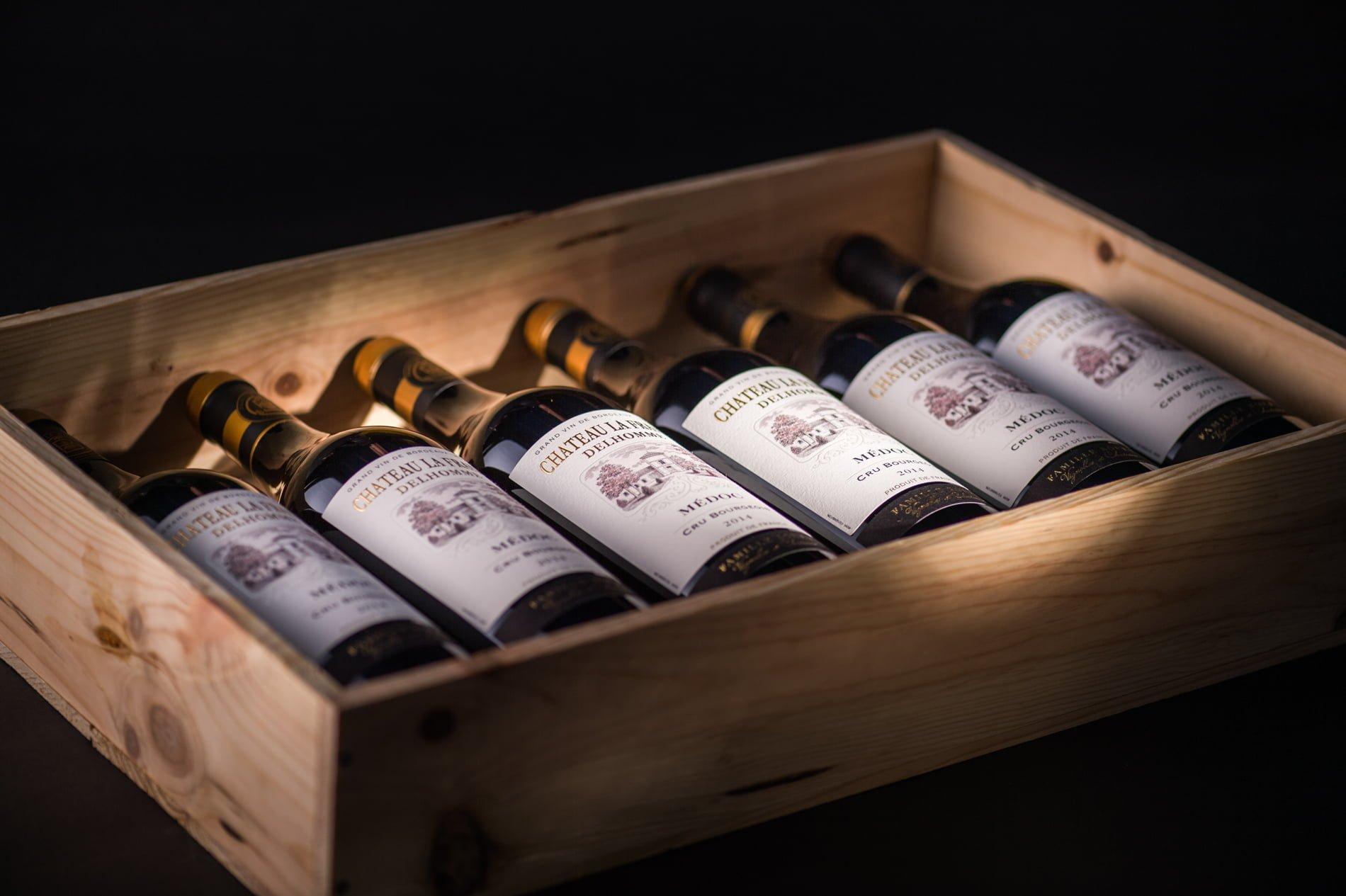 photo bouteille de vin
