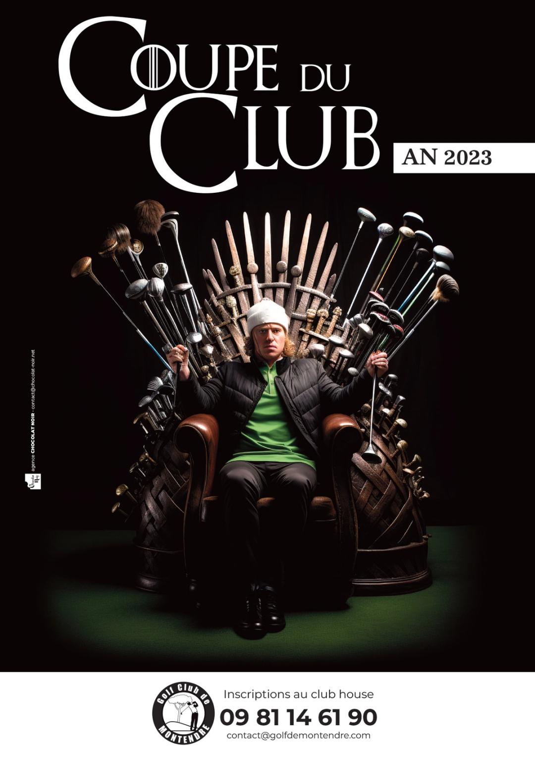 affiche de golf