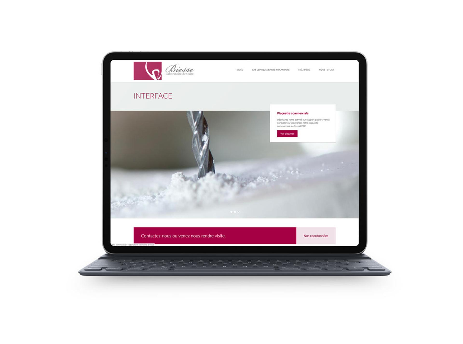site web labo biesse