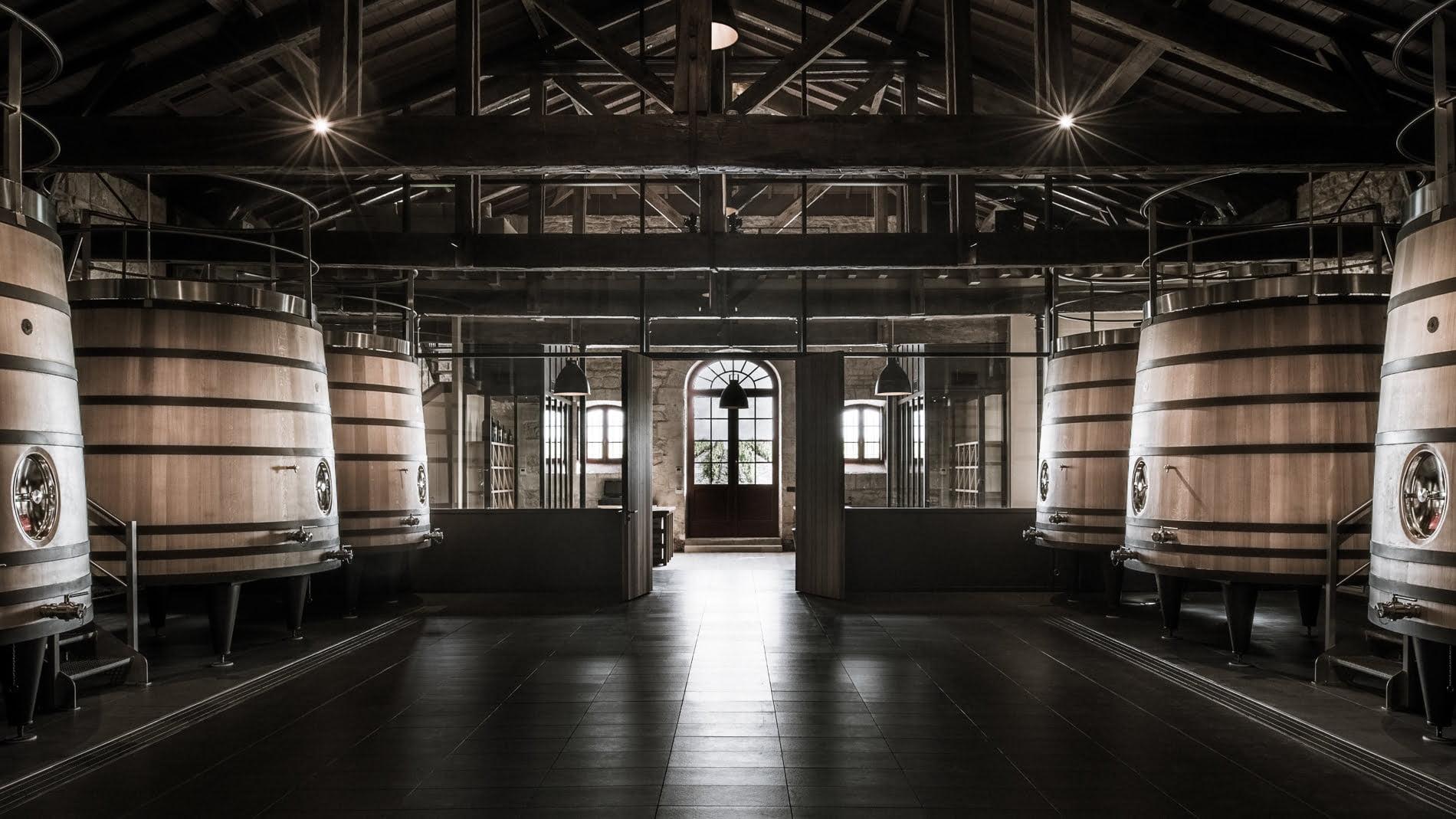 Château BRANNE CANTENAC : photos chais